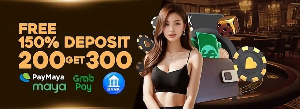 Free 150% Deposit 200 Get 300