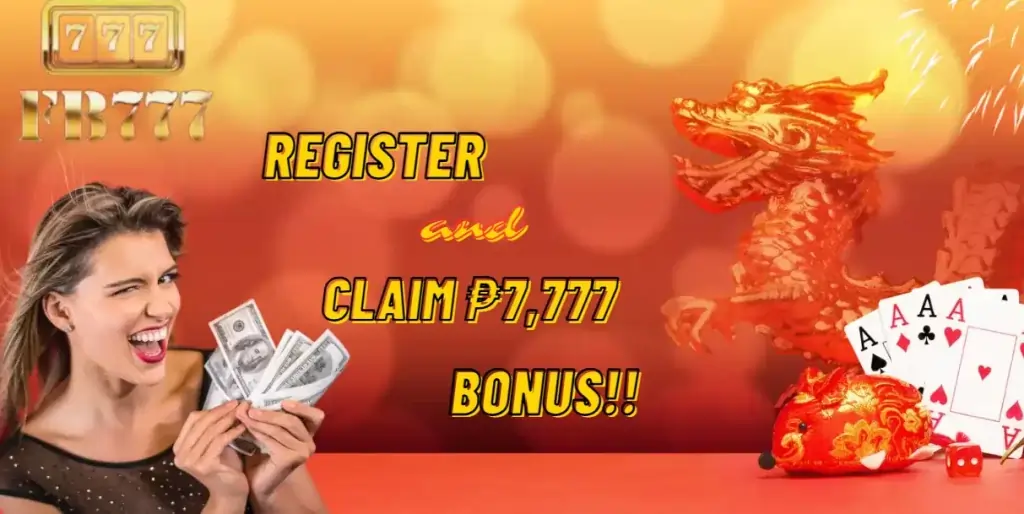 Register and claim 7,777 bonus