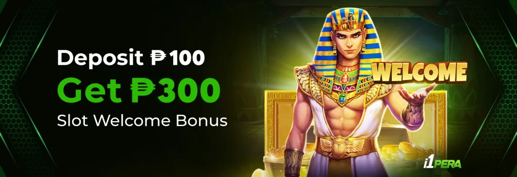 300 Slot Welcome Bonus